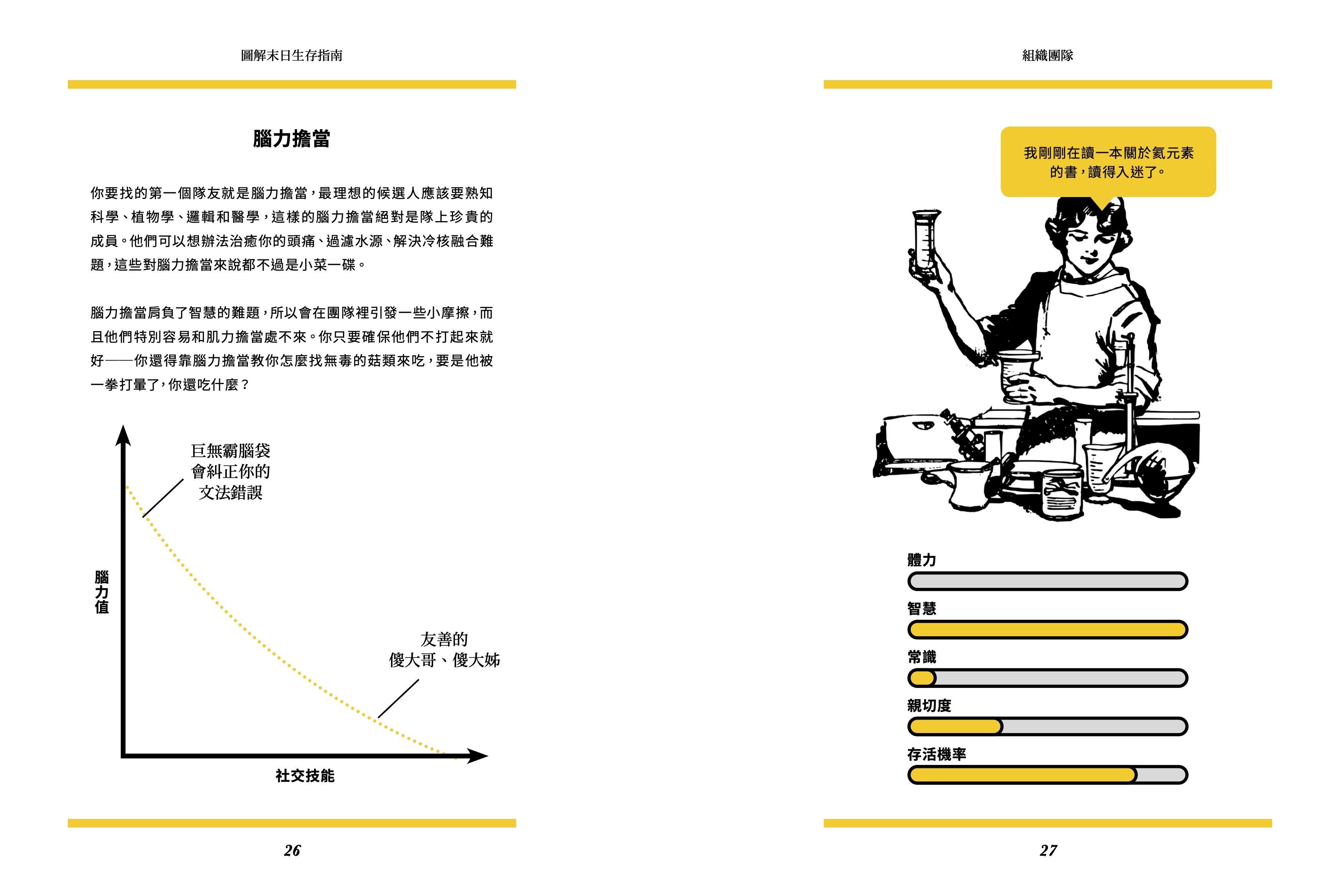 圖解末日生存指南 ——核戰開打、喪屍橫行、AI叛變、外星人入侵、病毒肆虐……只有懂得生存，你才能笑到最後！（瘋掉）【隨書贈『完蛋ㄌ末日』精美貼紙】